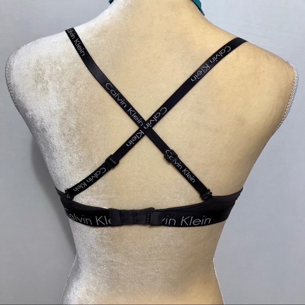 Calvin Klein NWOT Dark Grey Demi Bra Women 36C *Pls See Description* - Picture 6 of 11